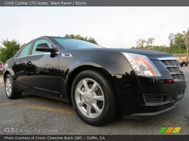 2008 Cadillac CTS Sedan in Black Raven