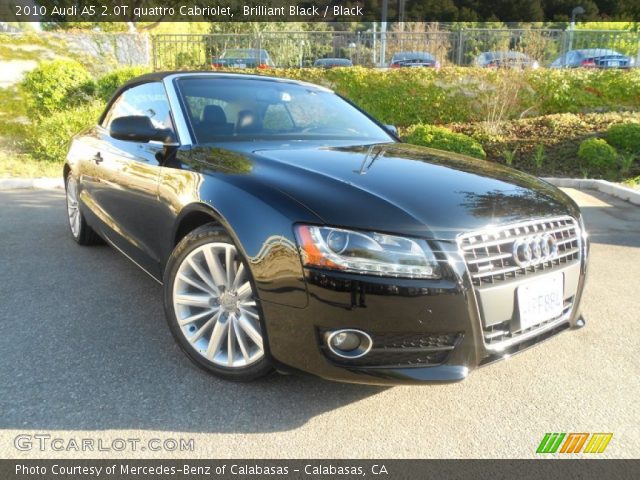 2010 Audi A5 2.0T quattro Cabriolet in Brilliant Black