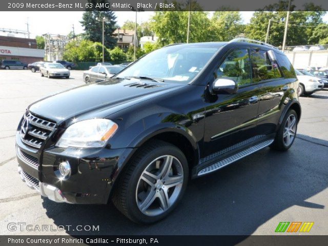 2009 Mercedes-Benz ML 63 AMG 4Matic in Black