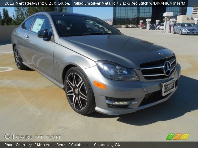 2013 Mercedes-Benz C 250 Coupe in Palladium Silver Metallic