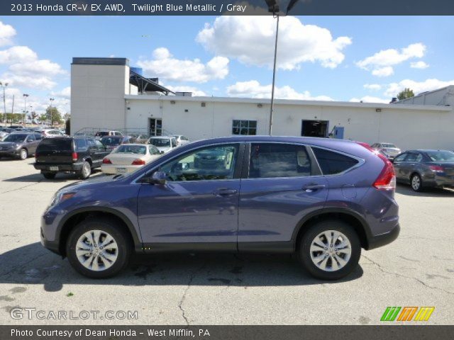 2013 Honda CR-V EX AWD in Twilight Blue Metallic