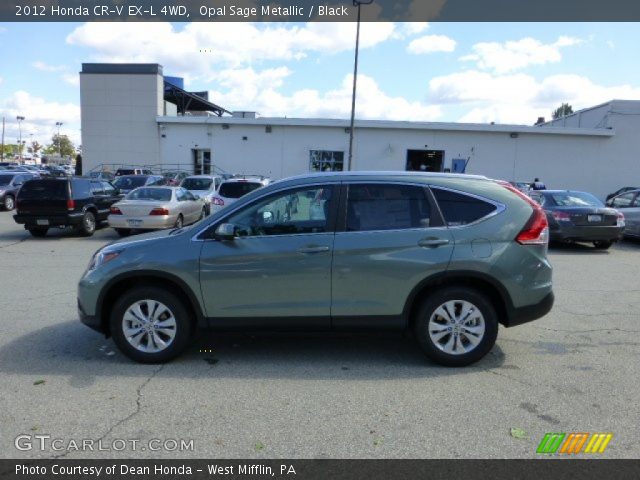 2012 Honda CR-V EX-L 4WD in Opal Sage Metallic