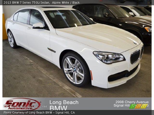 2013 BMW 7 Series 750Li Sedan in Alpine White