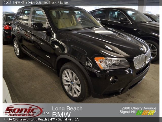 2013 BMW X3 xDrive 28i in Jet Black