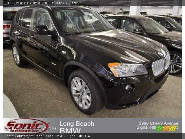 2013 BMW X3 xDrive 28i in Jet Black