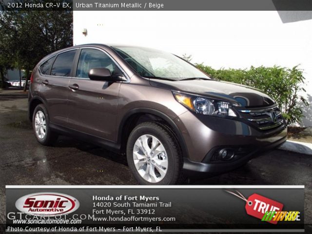 2012 Honda CR-V EX in Urban Titanium Metallic