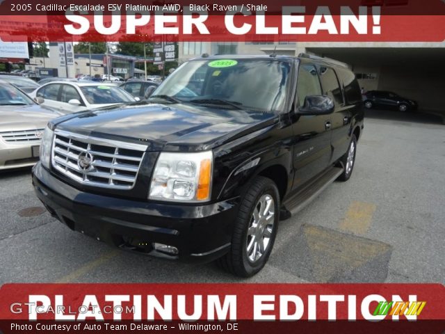 2005 Cadillac Escalade ESV Platinum AWD in Black Raven