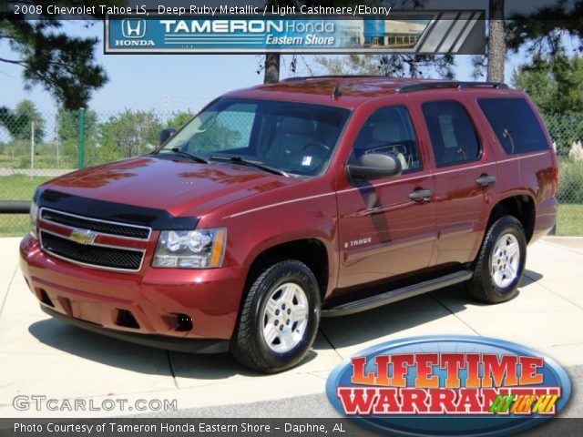 2008 Chevrolet Tahoe LS in Deep Ruby Metallic