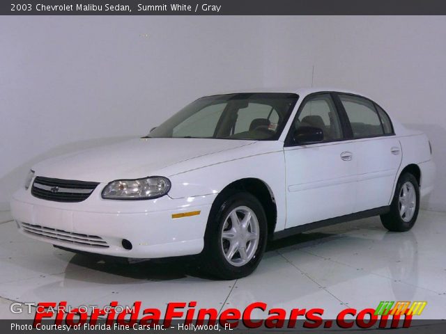 2003 Chevrolet Malibu Sedan in Summit White