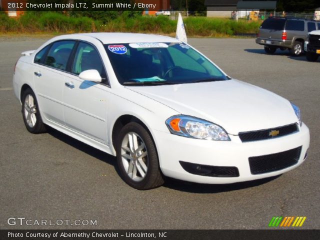 2012 Chevrolet Impala LTZ in Summit White
