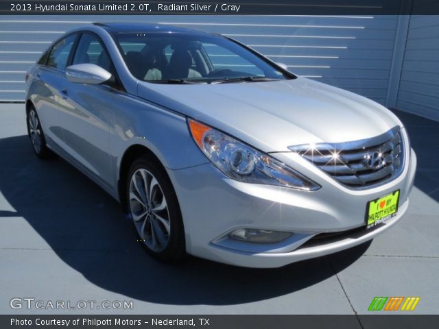 2013 Hyundai Sonata Limited 2.0T in Radiant Silver