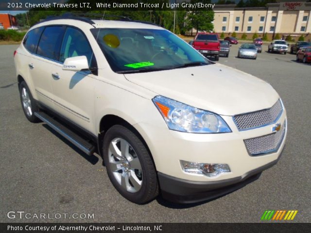 2012 Chevrolet Traverse LTZ in White Diamond Tricoat