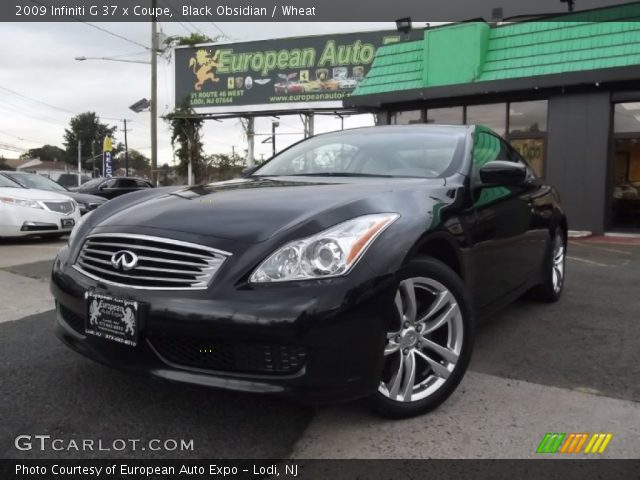 2009 Infiniti G 37 x Coupe in Black Obsidian