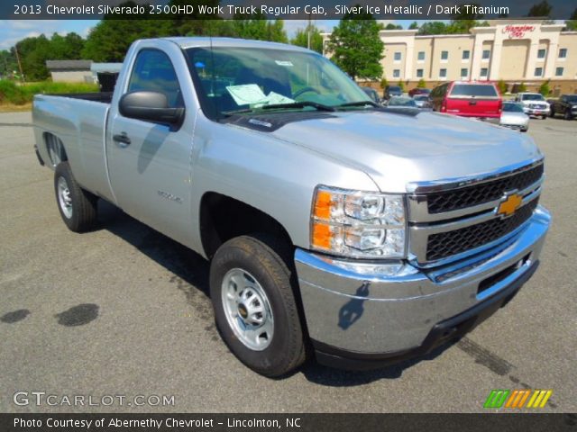 2013 Chevrolet Silverado 2500HD Work Truck Regular Cab in Silver Ice Metallic