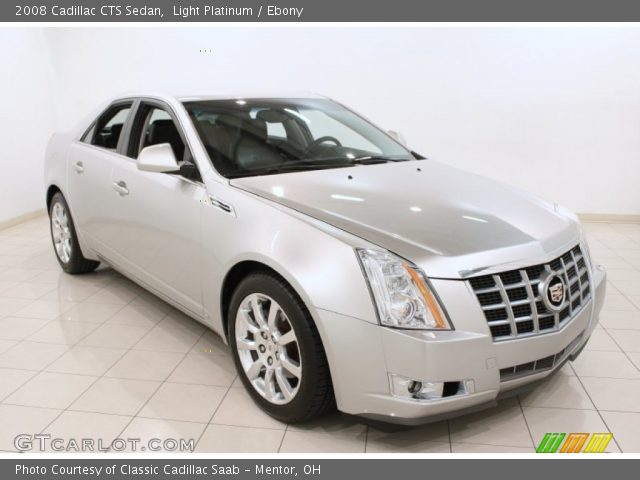 2008 Cadillac CTS Sedan in Light Platinum
