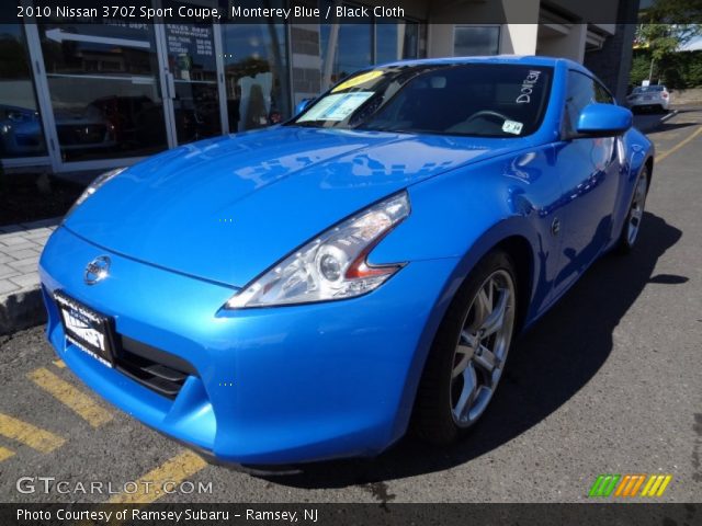 2010 Nissan 370Z Sport Coupe in Monterey Blue
