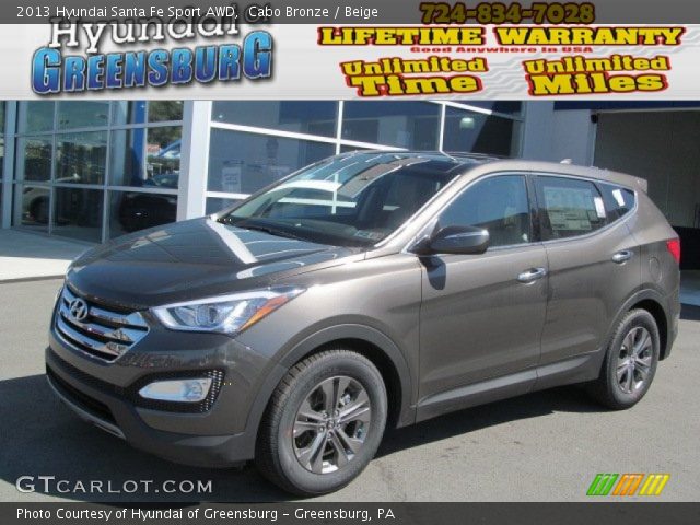 2013 Hyundai Santa Fe Sport AWD in Cabo Bronze