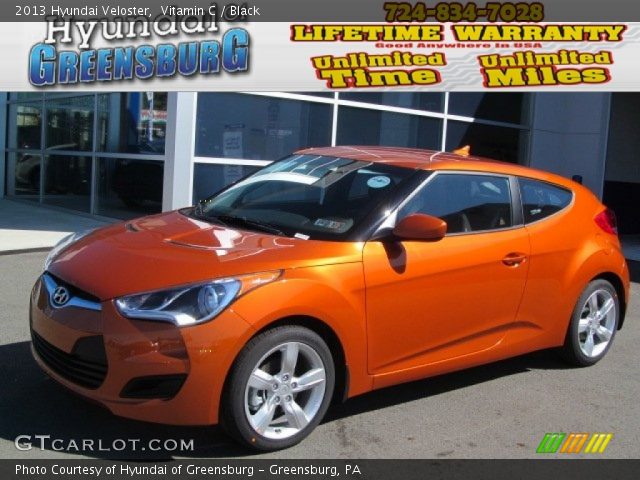 2013 Hyundai Veloster  in Vitamin C