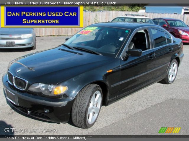 2005 BMW 3 Series 330xi Sedan in Black Sapphire Metallic