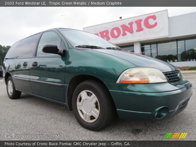 2003 Ford Windstar LE in Tropic Green Metallic