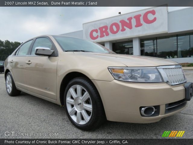 2007 Lincoln MKZ Sedan in Dune Pearl Metallic