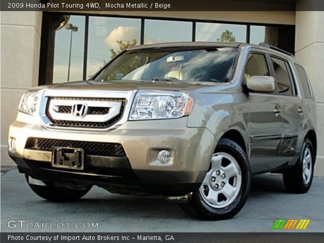 2009 Honda Pilot Touring 4WD in Mocha Metallic