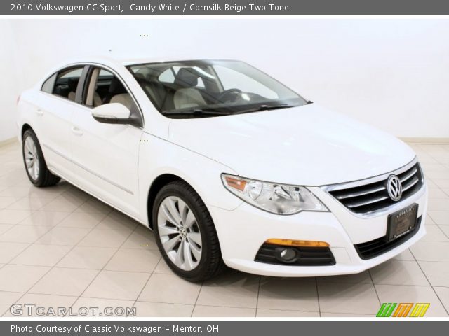 2010 Volkswagen CC Sport in Candy White