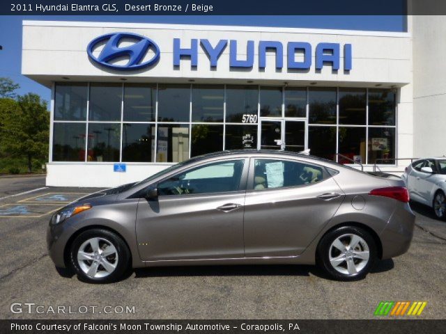 2011 Hyundai Elantra GLS in Desert Bronze