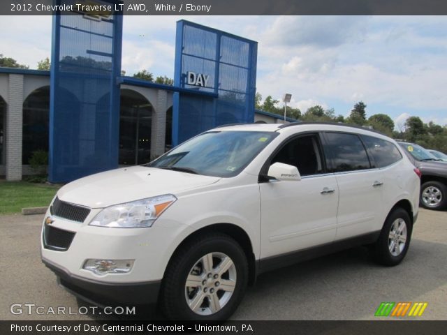 2012 Chevrolet Traverse LT AWD in White