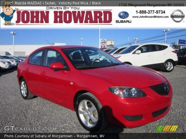 2005 Mazda MAZDA3 i Sedan in Velocity Red Mica