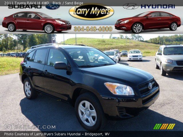 2011 Toyota RAV4 I4 4WD in Black