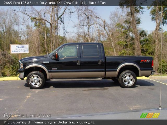 2005 Ford F250 Super Duty Lariat FX4 Crew Cab 4x4 in Black