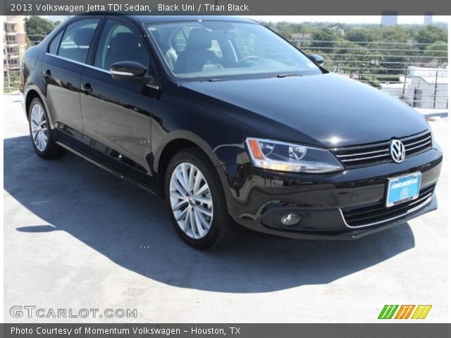 2013 Volkswagen Jetta TDI Sedan in Black Uni