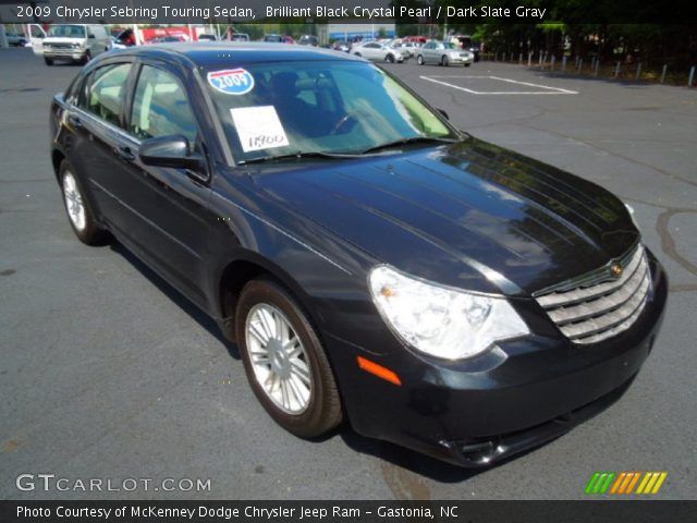 2009 Chrysler Sebring Touring Sedan in Brilliant Black Crystal Pearl