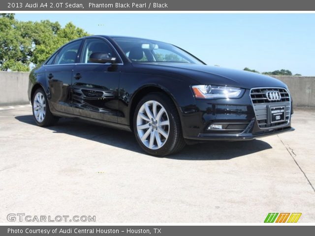 2013 Audi A4 2.0T Sedan in Phantom Black Pearl