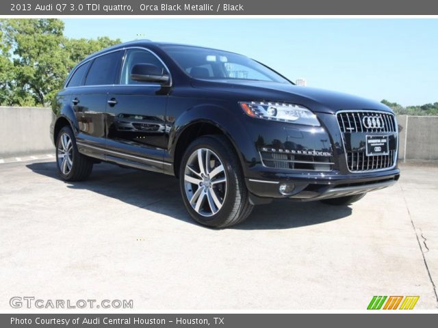 2013 Audi Q7 3.0 TDI quattro in Orca Black Metallic