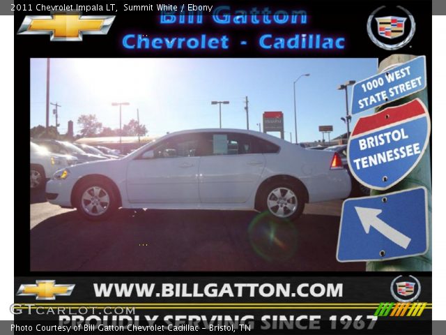 2011 Chevrolet Impala LT in Summit White