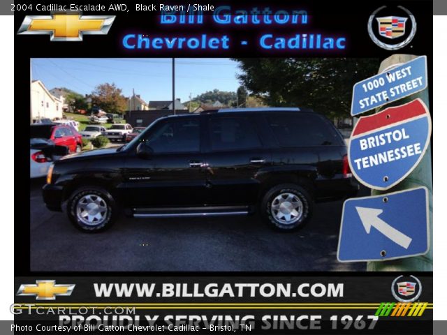 2004 Cadillac Escalade AWD in Black Raven