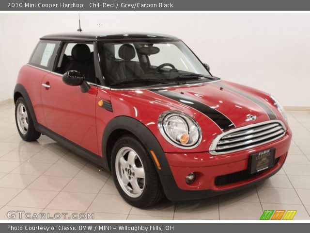 2010 Mini Cooper Hardtop in Chili Red