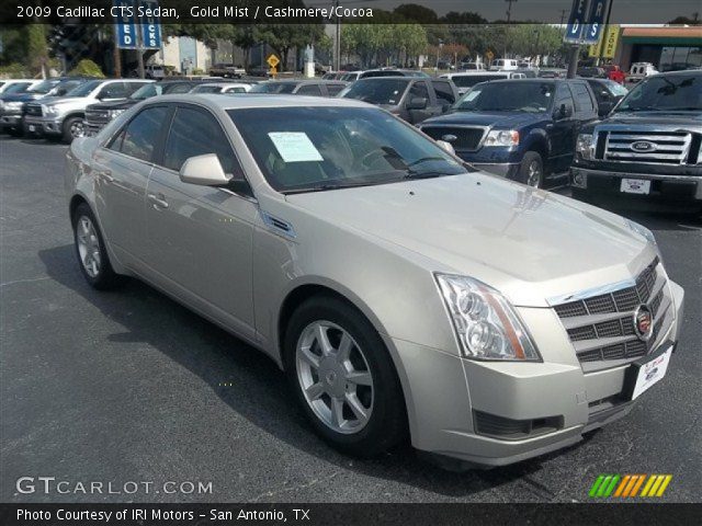 2009 Cadillac CTS Sedan in Gold Mist