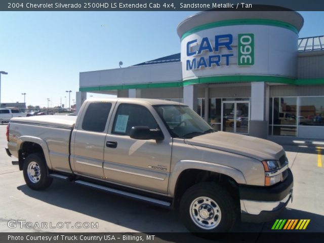 2004 Chevrolet Silverado 2500HD LS Extended Cab 4x4 in Sandstone Metallic