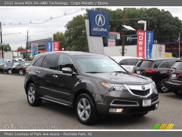 2012 Acura MDX SH-AWD Technology in Grigio Metallic