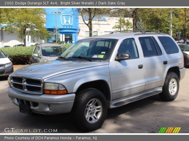 2002 Dodge Durango SLT 4x4 in Bright Silver Metallic