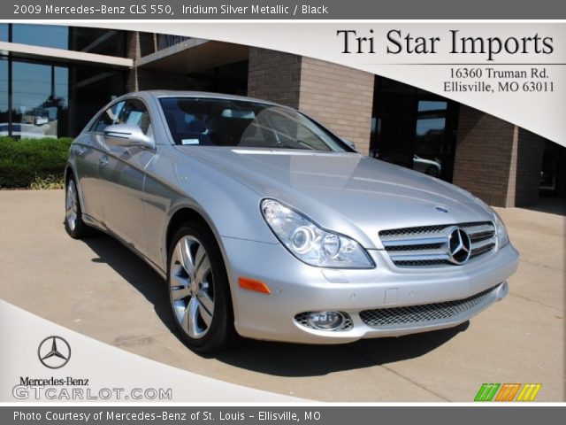 2009 Mercedes-Benz CLS 550 in Iridium Silver Metallic