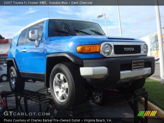 2007 Toyota FJ Cruiser 4WD in Voodoo Blue