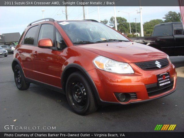 2011 Suzuki SX4 Crossover AWD in Sunlight Copper Metallic