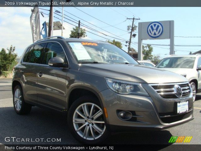 2009 Volkswagen Tiguan SEL 4Motion in Alpine Grey Metallic