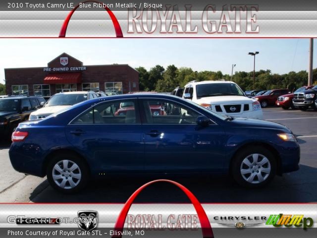 2010 Toyota Camry LE in Blue Ribbon Metallic