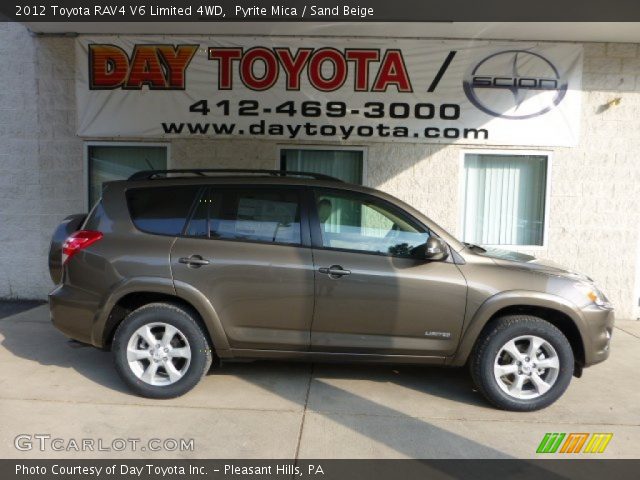 2012 Toyota RAV4 V6 Limited 4WD in Pyrite Mica