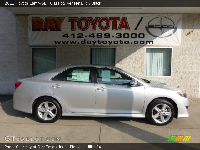 2012 Toyota Camry SE in Classic Silver Metallic